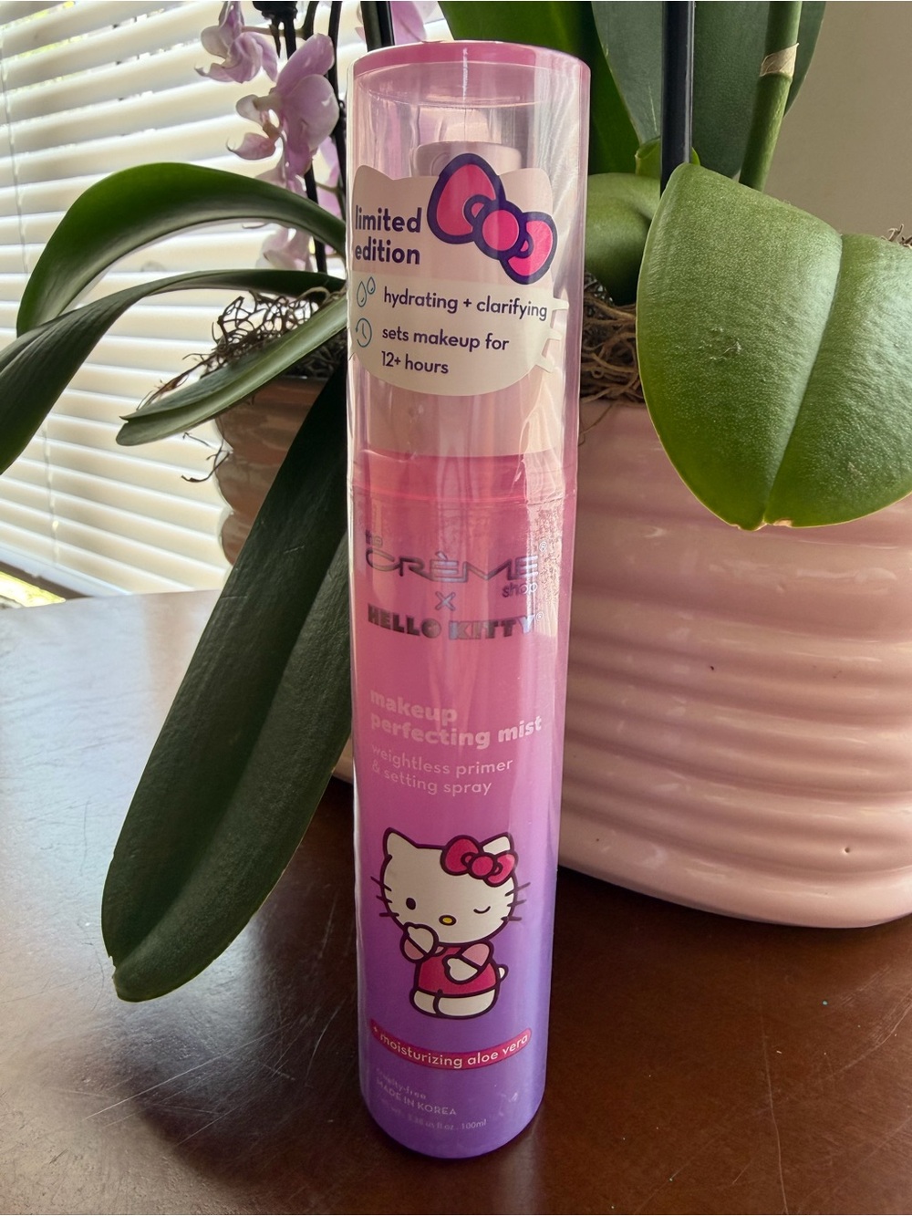 Pink Makeup Perfecting Mist